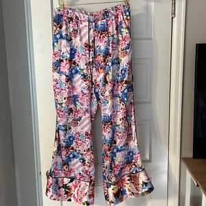 Rare Victoria’s Secret Mary Katrantzou Floral Pants M